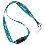 Jacksonville Jaguars Official Logo Lanyard Keychain