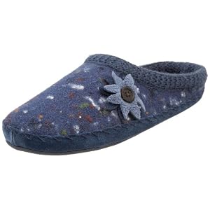 Daniel Green Ladies Kenzie Detailed Wool Clog by Daniel Green