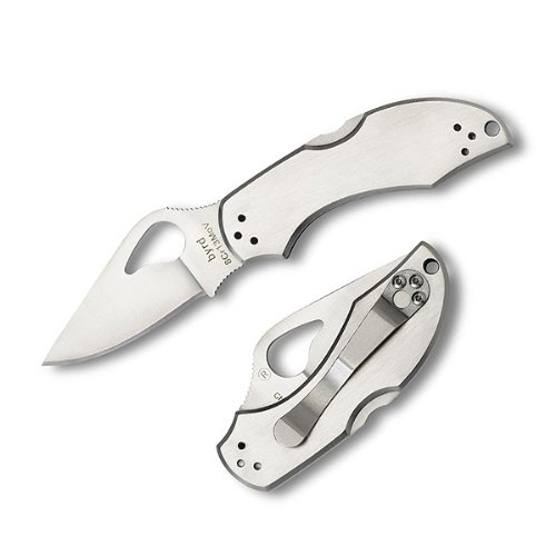 thanksgiving Spyderco byrd Robin2 PlainEdge KnifeB004YPU250