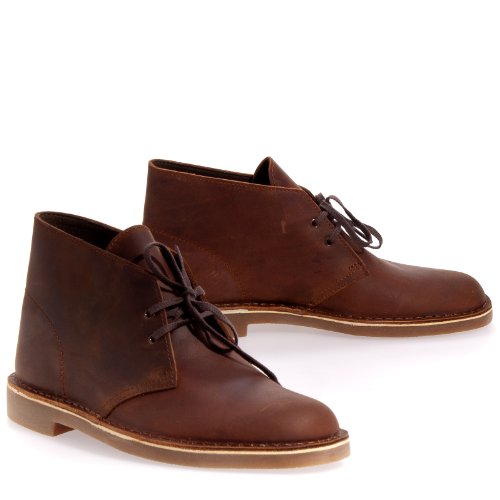 Clarks Bushacre 2 Casual Oxford Leather High Shoes Mens Size 8