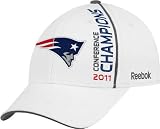 NFL Men's New England Patriots 2011 AFC Conference Champions Locker Room Hat (White, One Size Fits All) - Sports hot deals