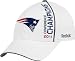 NFL Men's New England Patriots 2011 AFC Conference Champions Locker Room Hat (White, One Size Fits All)