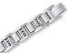 Stainless Steel Mens Fancy Link Bracelet - 8.5 Inch