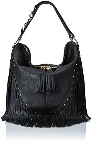 Dolce Vita Collection Large Leather Fringe Hobo