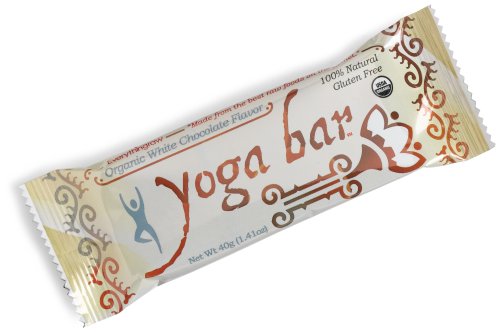 Everythingraw Yoga Bar™ Organic White Chocolate Flavor, 100% Natural Gluten Free, 1.41-Ounce Bars (Pack of 15)