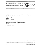 ISO 3835-4:1981, Equipment for vine cultivation and wine making - Vocabulary - Part 4