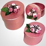 Oval Box Papier-mache Set