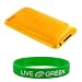 Orange Crystal Silicone Skin Case for Apple iPod Touch 2 (iPod NOT Included)