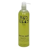 TIGI Bed Head Shampoo, Control Freak, 25.36 fl oz (750 ml) Bottles, (Pack of 2)