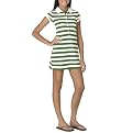 Juniors Mossimo Supply Co. Butotn Polo Dress - Go Away Green/True White