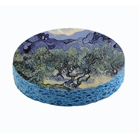  Fine Art Vincent Van Gogh Olive Trees Unique Kitchen Sponge