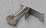 Security clip for German 2 Prong body cords