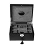 Valet Case Men's Accessories Black Leather Top Organizer