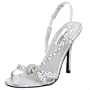Dyeables Women's Sienna Sandal,Silver,7.5 M