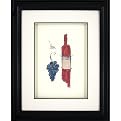 Sketched Wine B Wall Art - 14x18"