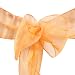 Organza Sash Pumpkin - 10 Pack
