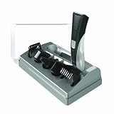 Remington Pg360 All In One Men's Personal Grooming Kit with Travel Case, Silver & Black