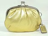 (コーチ)COACH がま口コインケース[メタリック フレームド コインパース] F60566 SV/M9 並行輸入品