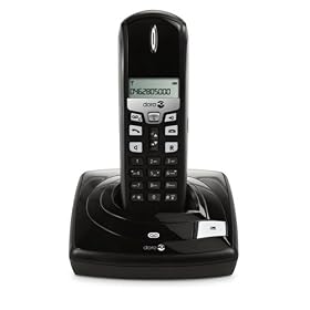 Doro 615R Digital Cordless Telephone with Answer Machine - Black