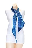 Kansas Scarf - University of Kansas Blue Scarf with Jayhawk Logo [Apparel]