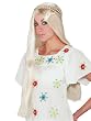 Hippie Girl Blonde Wig Retro 1960 Woodstock