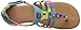 Kenneth Cole Reaction Bright Day Jeweled with Zipper Sandal (Little Kid/Big Kid)