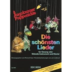 Augsburger Puppenkiste - die sch�nsten Lieder: Songbook f�r Gesang oder Melodieinstrument und Klavier