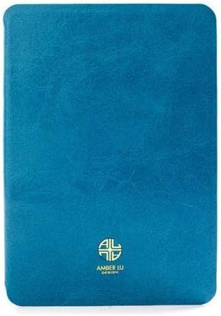 Amber Lu Design Genuine Italian Leather iPad Mini Case, Azzuro Light Blue