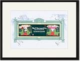 Black Framed/Matted Print 17x23, William E. Harmon & Co. Real Estate