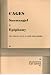 Books : Cages: Snowangel and Epiphany (Two One-Act Plays)
