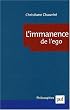 L'immanence de l'ego