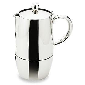 10 cup Deluxe Stainless Steel Bellux Espresso Maker
