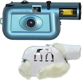 Lomography Colorsplash Ice Bear Camera, Fixed Lens 35mm Camera with Integrated Color Wheel