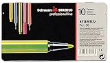Stabilo-feutre Coloriage Pf Pen68 Assorti -boite Metal De 10