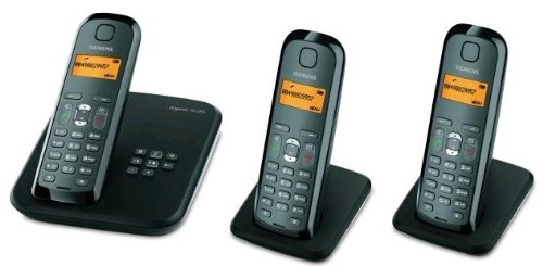Gigaset  - AS285 Trio - Téléphone sans fil DECT / GAP - Répondeur - Noir