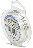 Artistic Wire 24-Gauge Tarnish Resistant Silver Wire, 15-Yard