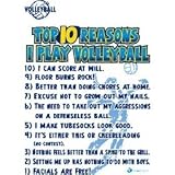 Volleyball - Top Ten reason I play Volleyball - Short Sleeve T-Shirt