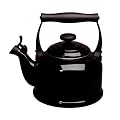 Le Creuset - Les Bouilloires Avec Sifflet - Bouilloire Demi - Noir - 92000900140000