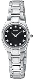 41lwGfrbhXL. SL160  Seiko Womens SUJE25 Diamond Accented Watch