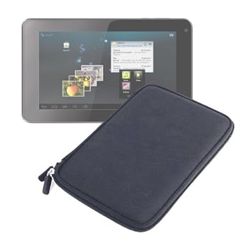 Étui housse noire zippé en EVA + poche intèrieure pour lecteur de livre électronique Archos 70d eReader et lecteur multimédia, 70b, 70 Internet Tablet, & 7c Home - par DURAGADGET Étui housse noire zippé en EVA + poche intèrieure pour lecteur de livre électronique Archos 70d eReader et lecteur multimédia, 70b, 70 Internet Tablet, & 7c Home - par DURAGADGET