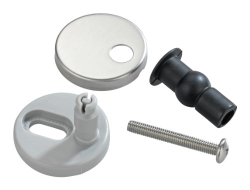 WENKO 290222100 Fix-Clip Befestigung für WC-Sitze - Edelstahl rostfrei