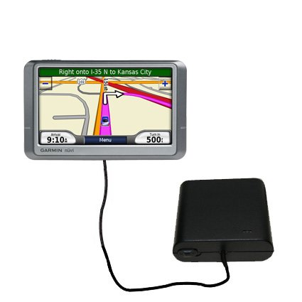 Emergency AA Battery Charge Extender for the Garmin Nuvi 880 - Gomadic Brand w/ TipExchange Technology