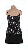 It Figures! Hip Hider Collection Metric Print Skirtini Swimsuit