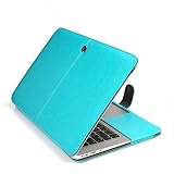 SlickBlue CA-BU-1346 MacBook Pro Leather Case, Slickblue Premium Quality PU Leather Book Cover Clip on Sleeve Case Cover for Apple MacBook Pro 13