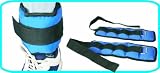 Cintz Cotton Ankle/ Wrist Weights, 5 lbs (pair of 2.5 lbs)