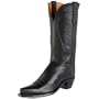 1883 by Lucchese Women's N4605 5/4 Western Boot,Black burnish,10 B(M)US