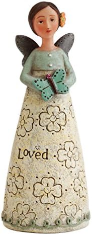 DEMFU October Birthday Wish Angel Figurine
