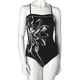 Christina Women's Ladies' Portrait 1 Piece Bandeau Suit with Removable Straps