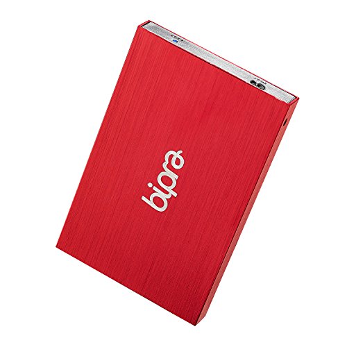 BIPRAB:Drive B3 320GB USB 3.0 2.5 inch FAT32 Portable External Hard Drive - Red