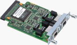 VWIC-2MFT-E1 - Cisco Multiflex Trunk Voice/WAN Interface Card - expansion module - 2 ports